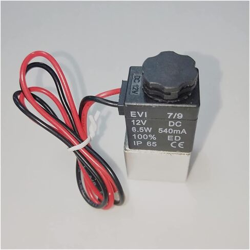 DC12V Solenoid Valve 1/4 1/8 Inch 2Way Normally Open Direct-Acting Pneumatic Valves Water Air Gas Hot Useful in Saudi Arabia