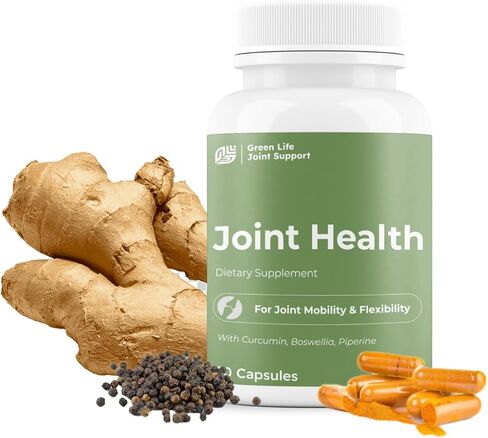 Turmeric Curcumin 750mg, Natural Support for Joint – Non-GMO – 60 Capsules in Saudi Arabia