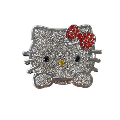 Car Push Start Button Cover Bling Car Accessories Cute Cat for Women, Crystal Rhinestone Car Engine Start Stop Button Cover (Pink) in Saudi Arabia