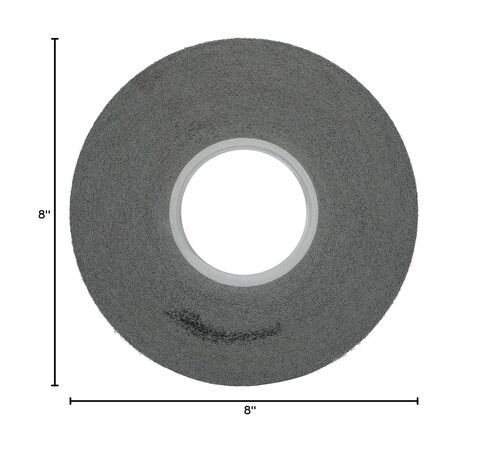 Saint Gobain - 66261055258 - Convolute Wheel, Deburring 8in.x2in, PK2 in Saudi Arabia