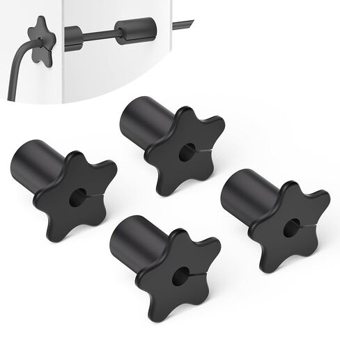 4 PCS Starlink Wall Grommets 5/8 Inch Cable Grommet Routing Kit for 16mm Diameter Hole Cable Cord Grommet Waterproof 5/8 Inch Starlink Dishy Ethernet Cables for Organizing Protecting Cord White in Saudi Arabia