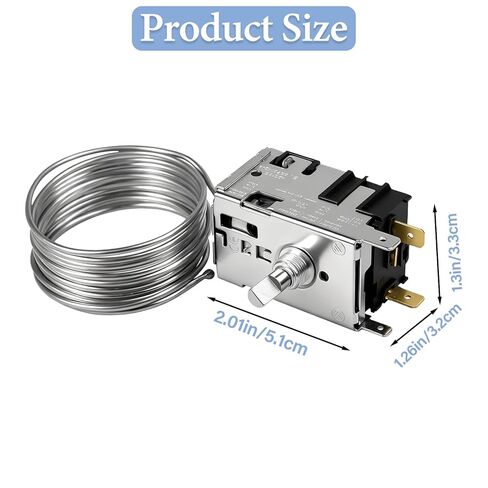 800366 Temp Control Kit Compatible with True Refrigeration Replace 077B6806, 077B7172, 988282 | 76" Coil Sensing Thermostat in Kuwait