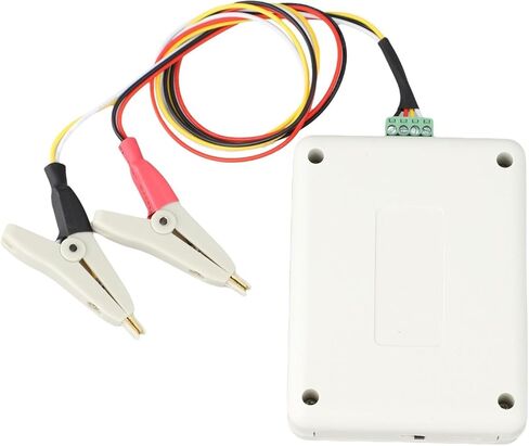 YMC01 Portable DC Milliohm Meter Digital Low Resistance Tester With Four-Wire Kelvin Testing For Transformer Motor Coil Resistance Measurement Type-C Charging 2R Range(Small clip 2R) in Saudi Arabia