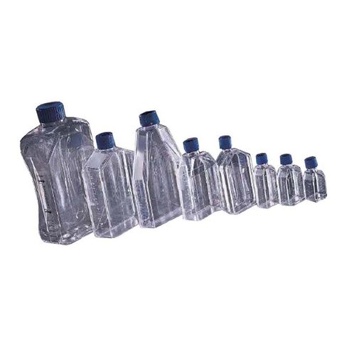 BD 353112 Falcon Polystyrene Cell Culture Flask with Blue Vented Screw Cap, Straight Neck, 175 Sq cm Growth Area, 750mL Capacity (Case of 40) in Saudi Arabia