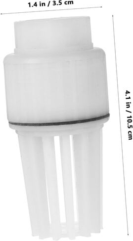 OUNONA 1-Inch Plastic Foot Valve for Well Pumps Threaded Check Valve for Backflow Prevention and Liquid Transfer in Saudi Arabia