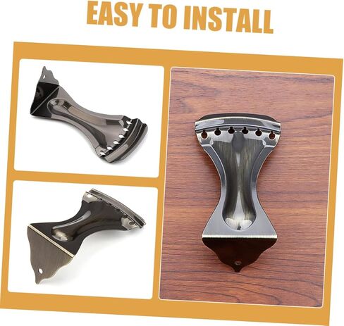 LIFKOME Tailpiece for Guitar Multi-string Instrument Accessory for Crisp Sound and Enhanced Overtones Easy to Install Compact Design for Portability in Saudi Arabia