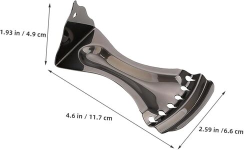 LIFKOME Tailpiece for Guitar Multi-string Instrument Accessory for Crisp Sound and Enhanced Overtones Easy to Install Compact Design for Portability in Saudi Arabia