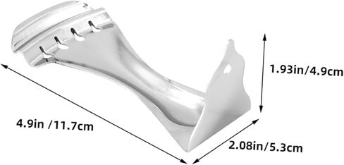 HANABASS 4 Guitar Tailpiece Metal Construction for Strings Resonator Guitar Durable Replacement Part with Sleek Design for Professionals and Enhancing Performance in Saudi Arabia
