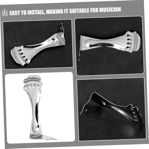 HANABASS 4 Guitar Tailpiece Metal Construction for Strings Resonator Guitar Durable Replacement Part with Sleek Design for Professionals and Enhancing Performance in Saudi Arabia