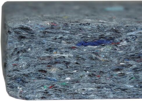 ATS Acoustics عازل ممتص للصوت ناعم الملمس من القطن المعاد تدويره والدنيم والمنسوجات الاصطناعية، بسمك 2 بوصة، 2.5 قطعة من البولي كربونات، علبة مكونة من 6 قطع in Kuwait