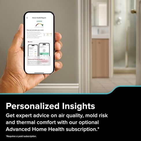 Kidde Smart Carbon Monoxide Detector & Indoor Air Quality Monitor, Plug-in with AA Battery Backup, Real-Time Notifications, 2.4 GHz Wi-Fi Enabled, Rotating Plug, 85 dB Alarm, 5th Edition, COPDLQW in Saudi Arabia