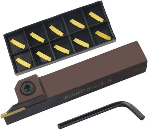 Long Lasting Grooving Tool Holder 1616-1.5 + 10PCS MGMN150-G NC3020 in Saudi Arabia