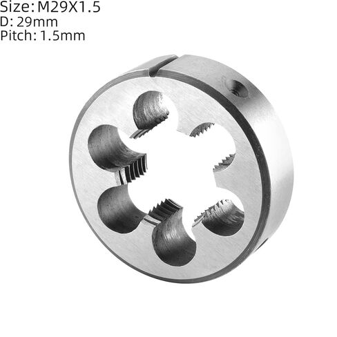Round Die,Threading Screw Thread Die,M29 X 1.5 Tap and Die Set Right Hand, M29 x 1.5 Machine Thread Tap and Round Die in Saudi Arabia