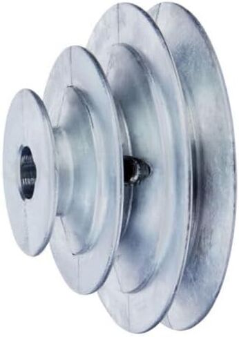 بديل متوافق مع بكرة Chicago Die Cast 2/3 / 4 بوصة D X 5/8 بوصة D Zinc V-Groove 3-Step Pulley in Kuwait