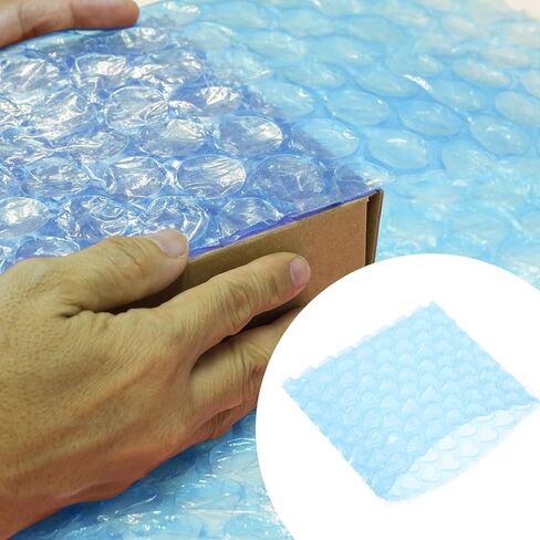 60 قطعة من الحقائب ذات اللون الأزرق الفاتح على شكل قلب، أكياس حماية مزدوجة الجدران للشحن والتغليف والبريد مع حشوة سميكة مضادة للصدمات مناسبة لحماية العناصر الهشة in Kuwait