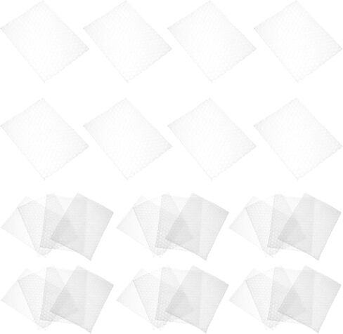 GARVALON 100 Pcs Small Bubble Pouch 5.91 X 3.94 Inches Double Wall Plastic Bubble Packing Bags Shockproof Protective Storage Pouches for Shipping and Business Packaging in Kuwait