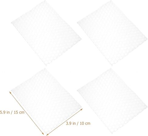 GARVALON 100 Pcs Small Bubble Pouch 5.91 X 3.94 Inches Double Wall Plastic Bubble Packing Bags Shockproof Protective Storage Pouches for Shipping and Business Packaging in Kuwait