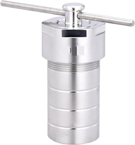 Hydrothermal Reactor Stainless Steel Hydrothermal Synthesis Reactor Laboratory High Temperature and High Pressure Digestion Tank(500ml(Full Set with Liner)) in Saudi Arabia