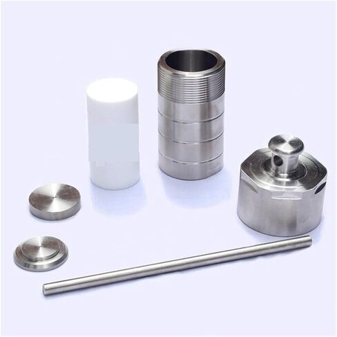 Laboratory hydrothermal Kettle 25ml/50ml/100ml/200ml/500ml/1000ml hydrothermal Synthesis Reaction Kettle(1000ML Complete Set) in Saudi Arabia