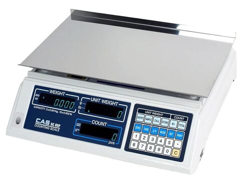 CAS SC10P SC Series Precision Counting Scale, 25lb Capacity, 0.005lb Readability in Kuwait