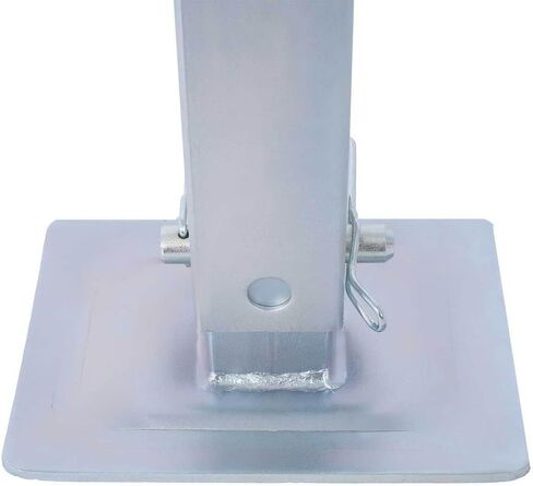 مقبس مقطورة لحام علوي بوزن 8.000 رطل، مقبس رياح جانبي أنبوبي مربع عالي التحمل مع ساق متدلية 15 بوصة، قدرة رفع 24 بوصة للتخييم والقوارب ومقطورات RV in Kuwait