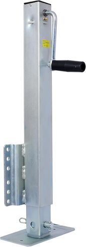 Gecheer Heavy Duty Trailer Jack with Drop Leg, Fixed Mount, 28.6 in Lift, 2500 lb Capacity, Bolt-On Design for 3" x 5" Trailer Frames in Kuwait