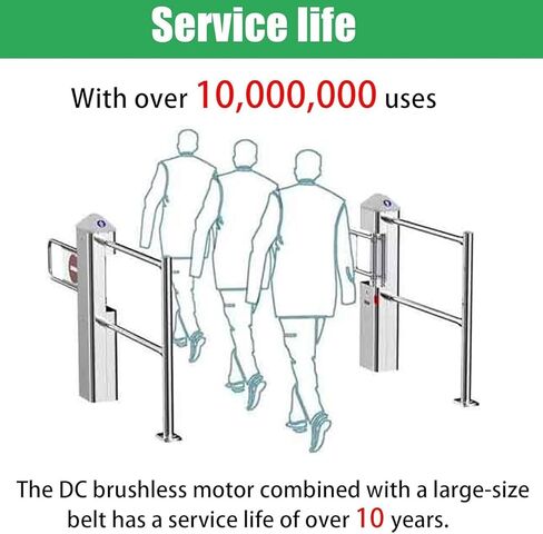 باب دوار تلقائي للمدخل العام مع بوابة متأرجحة للكشف عن الأشعة تحت الحمراء مع مؤشرات LED للوصول في اتجاه واحد in Kuwait