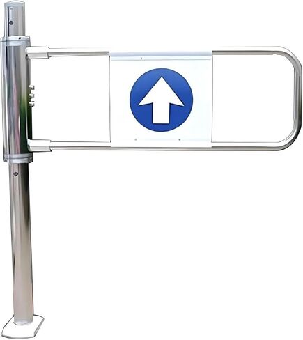 Swing Security Gate, 1-Way Entrance for Safety, Ideal for Home or Office Use(Leftdoor,90x100cm) in Saudi Arabia