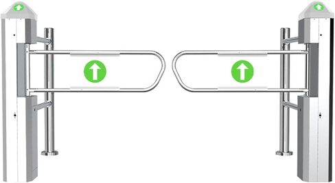 بوابة أمان لمدخل السوبر ماركت، مستشعر ارتداد في اتجاه واحد، باب غلق تلقائي للمستودع، للمتجر in Kuwait