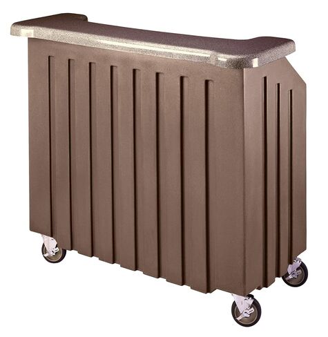 Cambro BAR540DS672 Portable CamBar Designer Style Granite Sand Base with Cocoa Counter Case of 1 in Saudi Arabia