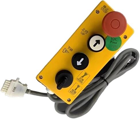 صندوق فحص المصعد 33005400 صندوق صيانة خزانة التحكم في المصعد، المقبض 59712097 59712096 12 دبابيس (59712096) in Kuwait