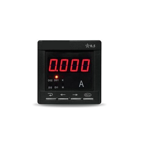 Intelligent Single-Phase AC-DC Digital Display Ammeter AC5ADC75mv RS485 Communication Alarm 4-20ma Transmission 1Pcs(DC 75mV Input) in Saudi Arabia
