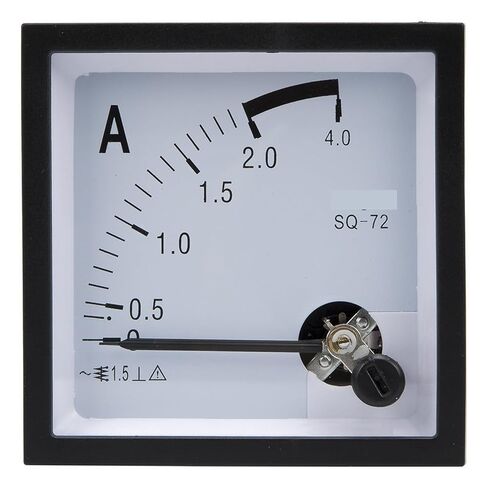 SQ-72 Pointer 72 * 72mm AC Ammeter 1A 2A 3A 5A 10A 15A 20A 30A 50A Connect Directly Analog AMP Meter CZ-72 1Pcs(10A) in Saudi Arabia