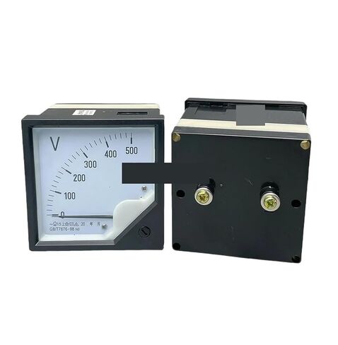 Current Caliber Panel AC Meter Analog Pointer Voltage 6L2-V 250V 300V 450V 1Pcs(250V) in Saudi Arabia
