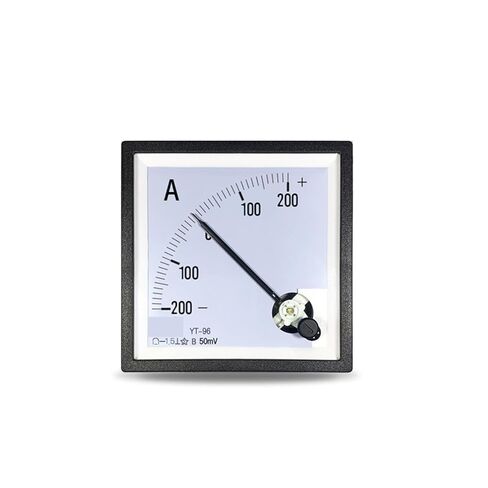 YT96 ± 50mV مدخلات DC مقياس التيار الكهربائي ± 50A ± 100A ± 150A ± 200A Bidirectiona 96 * 96 مم 1 قطعة (-150A إلى 150A 50mV) in Saudi Arabia