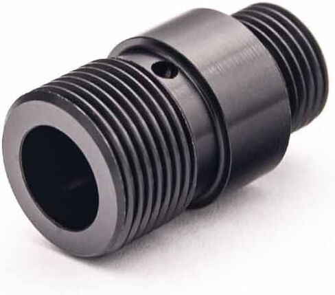 AOLS Aluminum 11 mm CW to 14 mm CCW Silencer Adapter Long Type in Kuwait