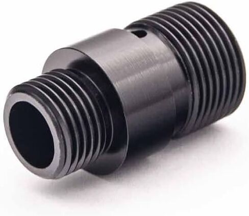 AOLS Aluminum 11 mm CW to 14 mm CCW Silencer Adapter Long Type in Kuwait