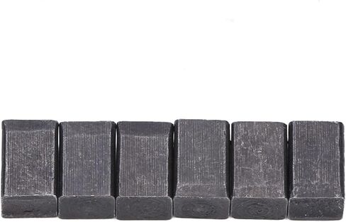 6Pcs Insert Blocks, 0.31x0.16in String Lock Blocks, Metal Electric Guitar Tremolo Bridge Saddle Clamp, Precision Lock Insert Block Bridge Saddle for Luthiers, Guitarists in Kuwait