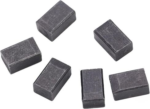 6Pcs Insert Blocks, 0.31x0.16in String Lock Blocks, Metal Electric Guitar Tremolo Bridge Saddle Clamp, Precision Lock Insert Block Bridge Saddle for Luthiers, Guitarists in Kuwait