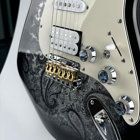 10.8mm Electric Guitar Bridge Chrome 2 Point tremolo bridge Brass Saddles Block Stainless Steel Plate Electric Guitar Bridge 6 String Start Stratocaster in Saudi Arabia