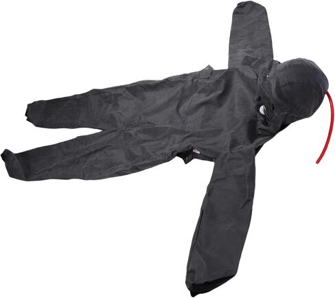 YWBL-WH Sandblasting Suit, Rubber Cloth, Full Body Protection, Builtin Helmet, Heat and Dust Proof for Industrial Use in Saudi Arabia