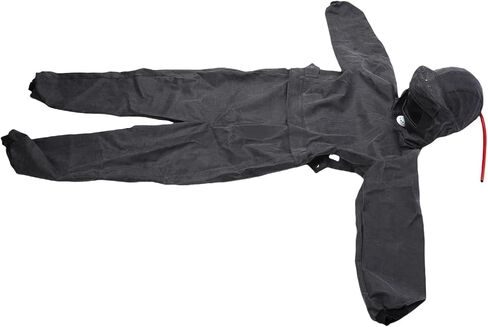 YWBL-WH Sandblasting Suit, Rubber Cloth, Full Body Protection, Builtin Helmet, Heat and Dust Proof for Industrial Use in Saudi Arabia
