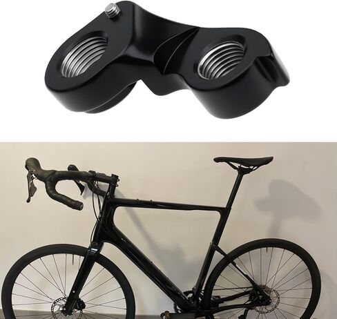 مجموعة واحدة من شماعات ترس الدراجة السوداء مع مسامير KP419 K33049 M12x1.0 متوافقة مع Cannondale Slate Synapse Topstone in Saudi Arabia