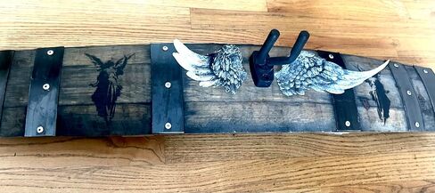 Memorial/Remembrance Instrument display Angelic design guitar holder. in Saudi Arabia