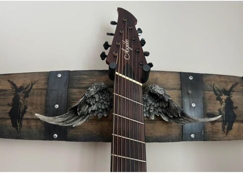 Memorial/Remembrance Instrument display Angelic design guitar holder. in Saudi Arabia