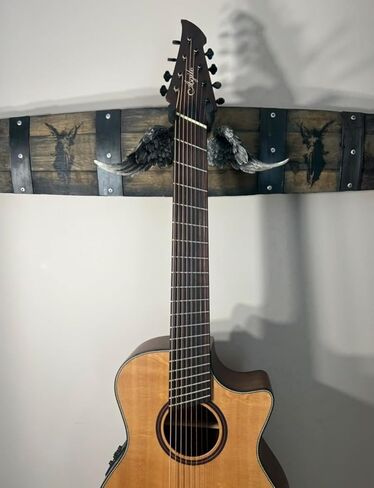 Memorial/Remembrance Instrument display Angelic design guitar holder. in Saudi Arabia
