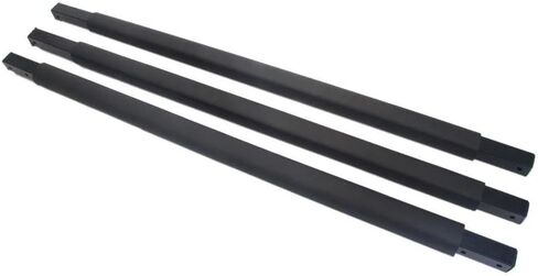 حامل جيتار قابل للطي مكون من 5 أوتار - حامل جيتار أسود عالي التحمل للقيثارات الصوتية والكهربائية والباس - حامل عرض في الاستوديو والمنزل مع حشوة مضادة للانزلاق in Kuwait