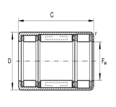 1pcs HFL3030 HFL3030 30X37X30 HFL303730 Bearing Needle Roller Bearings Drawn in Saudi Arabia