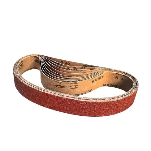 10PCS 915 * 50mm Sander Belts, 40-1000 Grits Sanding Belt Metal Polishing Sandpaper for Belt Sander Abrasive Tool(80) in Kuwait