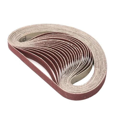 520mm x 20mm Sanding Belts for Belt Sander, Polishing, Rust Removal, and Soft Metal Finishing Abrasive Fabric in Kuwait